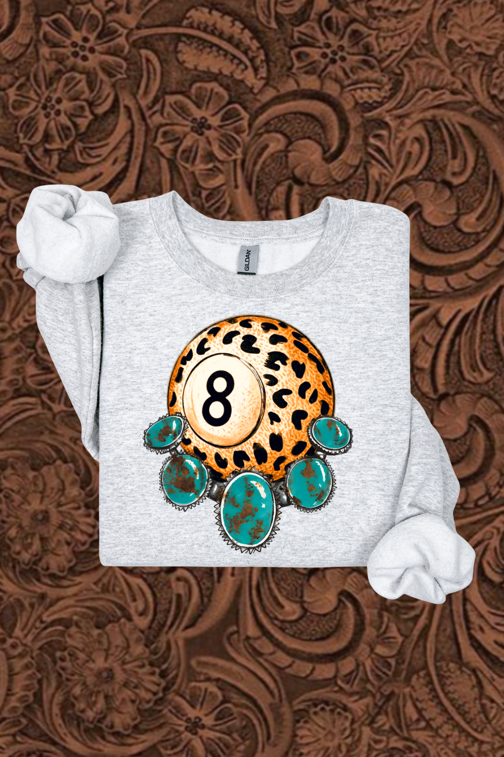 Leopard 8Ball Sweatshirt