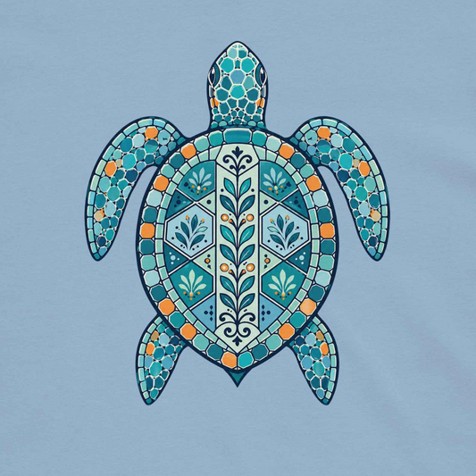Coastal Turtle Short Sleeves Tees