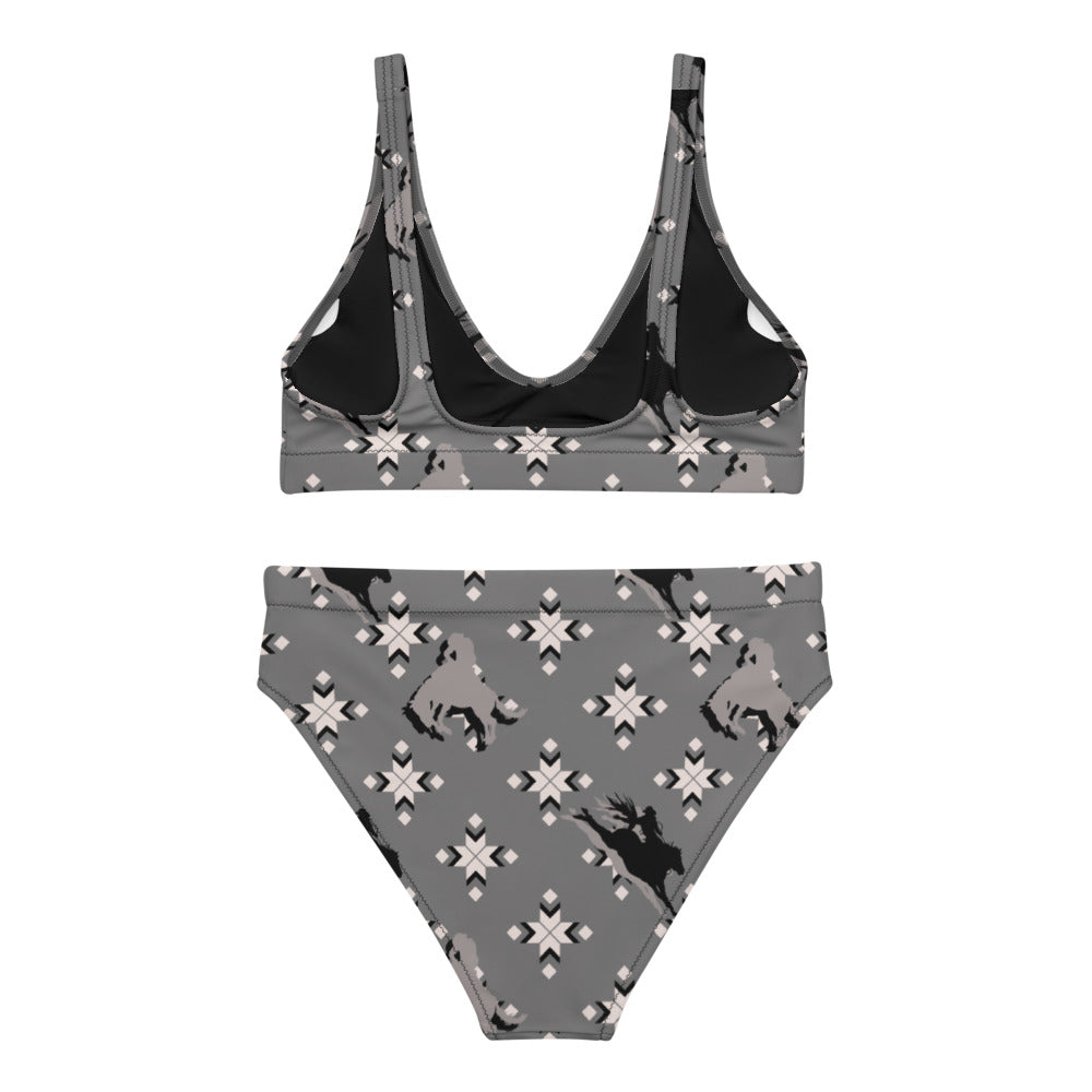Badland Broncs high-waisted bikini