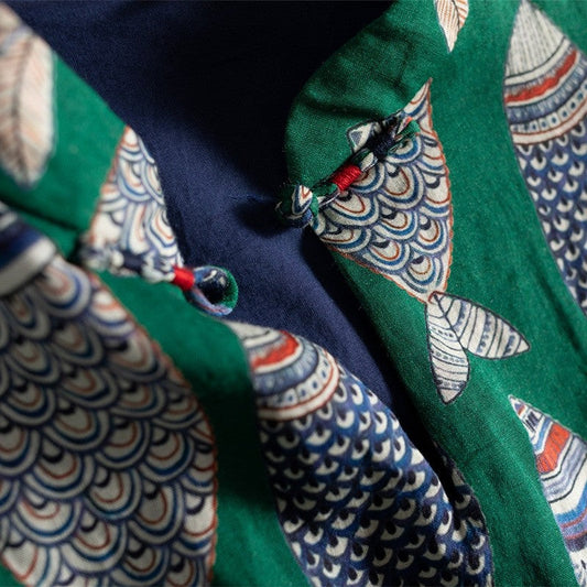 Sleeveless Linen Cotton Dress