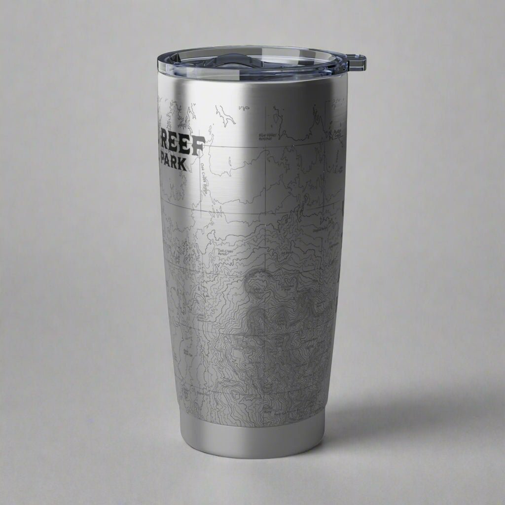 Capitol Reef National Park Topographic Insulated Tumbler