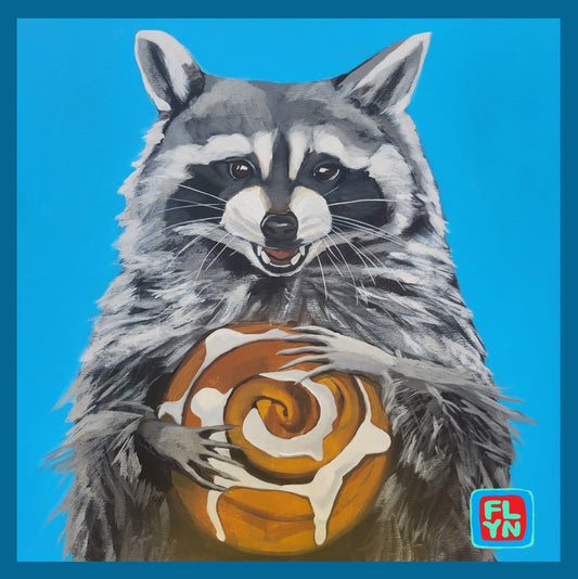 Cinnabun Square Sticker