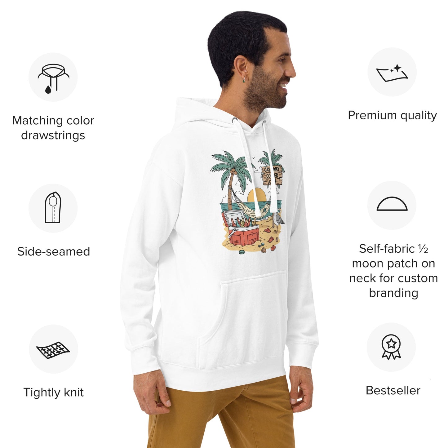 Castaway Cooler Club Hoodie (M2580)