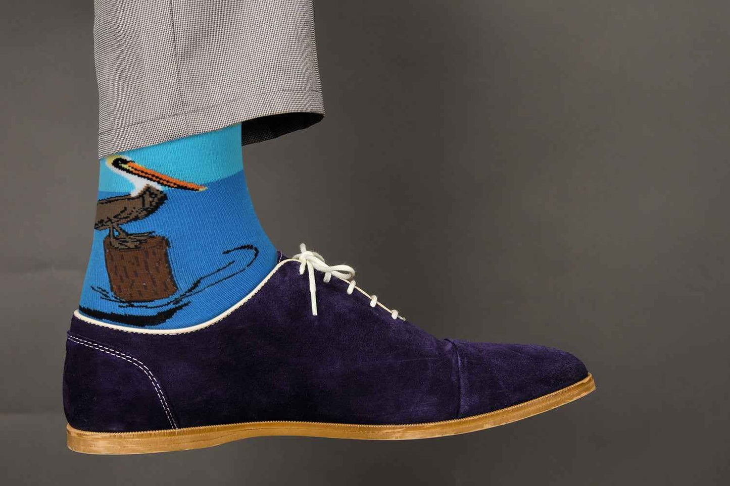 Fish and Pelican Socks - Comfy Cotton for Men & Women