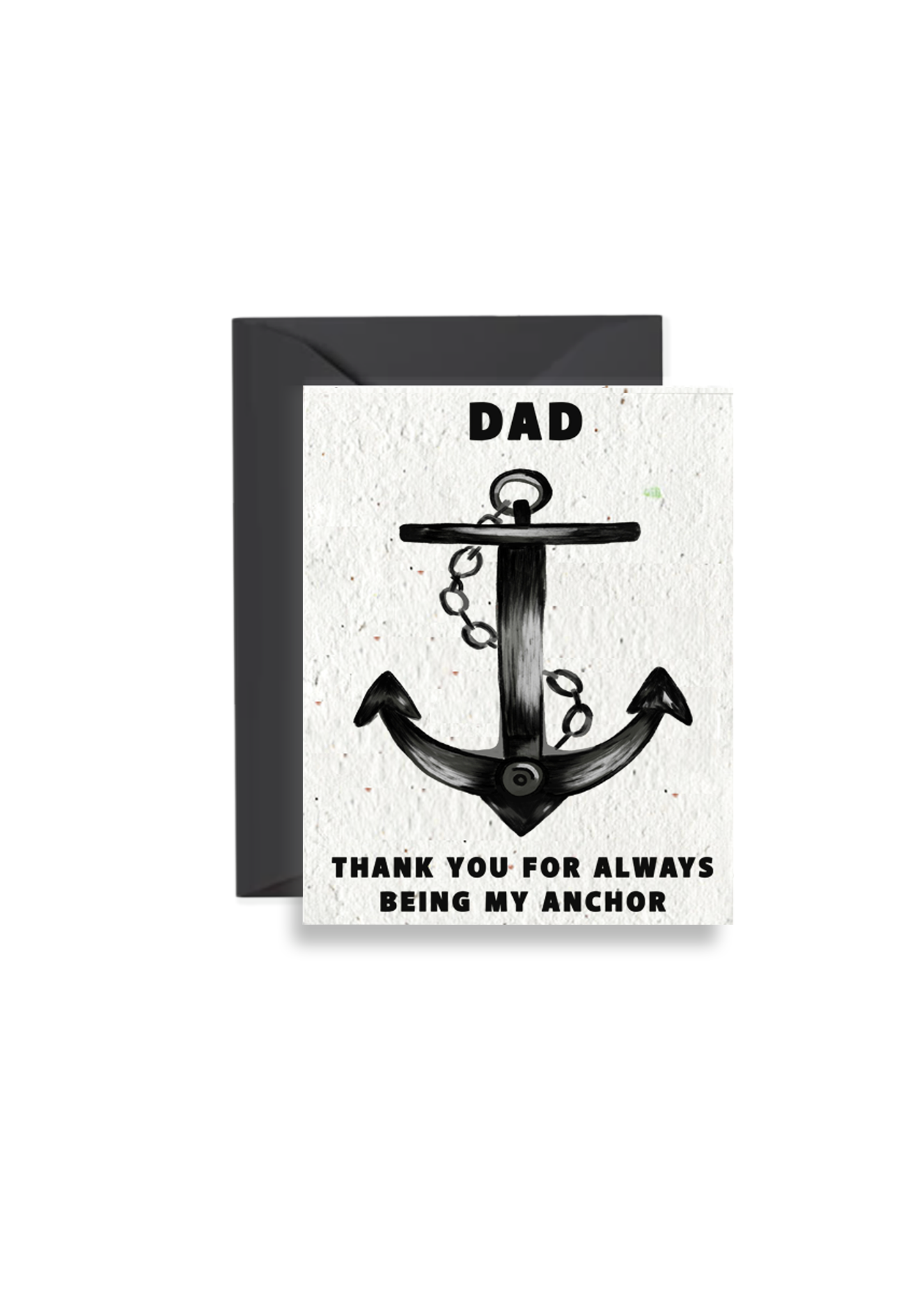 My Anchor- Happy Father's Day Wildflower Seed Paper Card