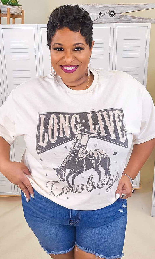 Long Live Cowboys Graphic Shirt