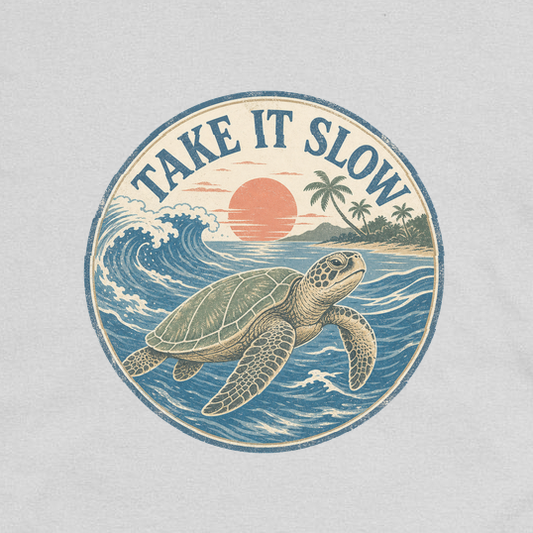 Take It Slow Crew Neck Tee