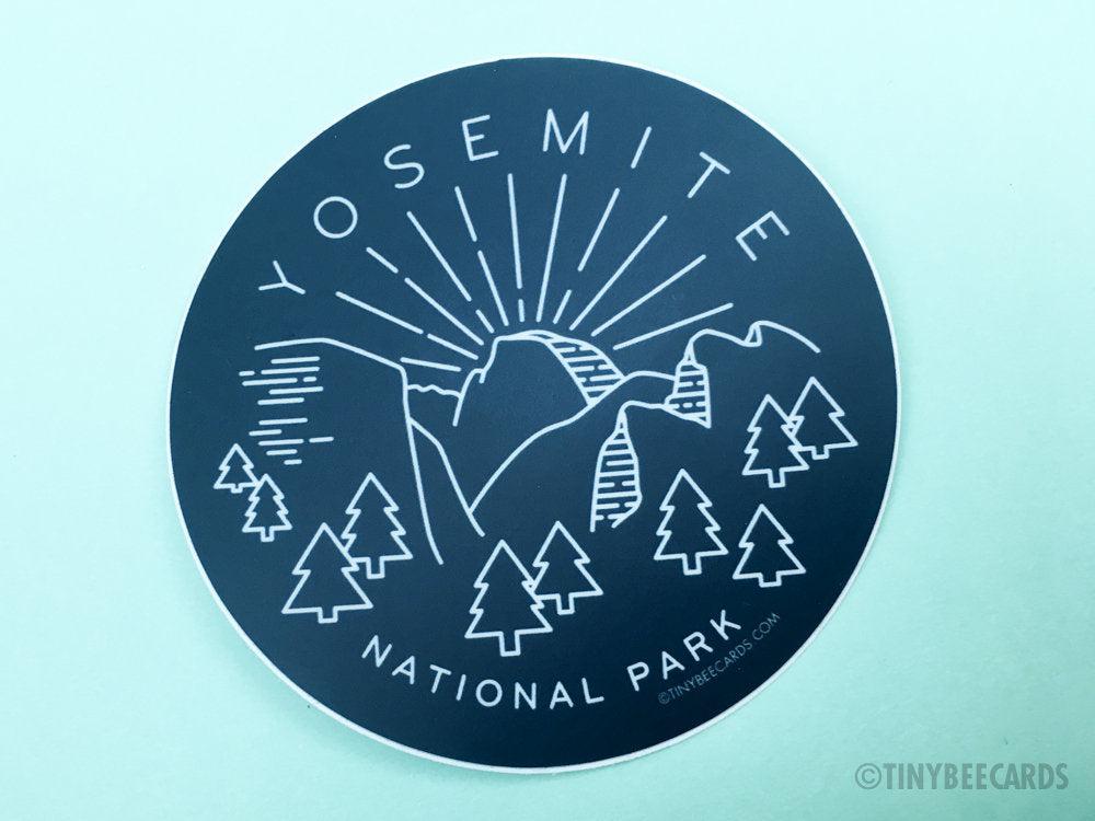 Yosemite National Park Vinyl Sticker