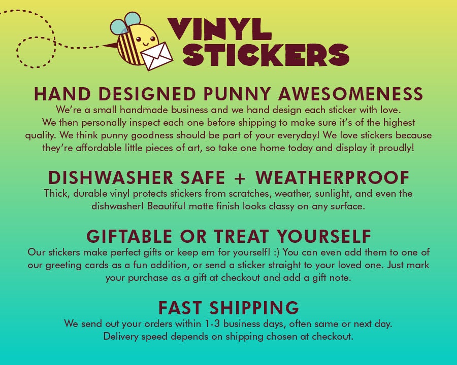 Reading Book Lover Holographic Vinyl Sticker "Treat Yo Shelf!"