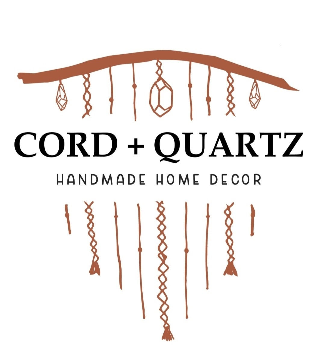 Handmade Macrame plant hangers Diamond style. Made to order.