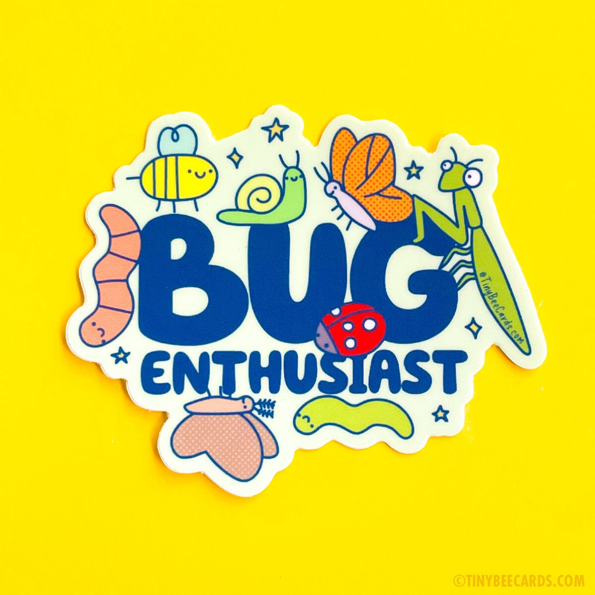 Bug Enthusiast Insect Lover Vinyl Sticker