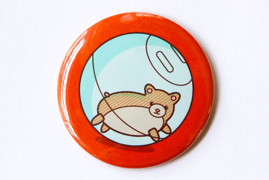 Hamster Magnet or Pin "I Like the Way You Roll"