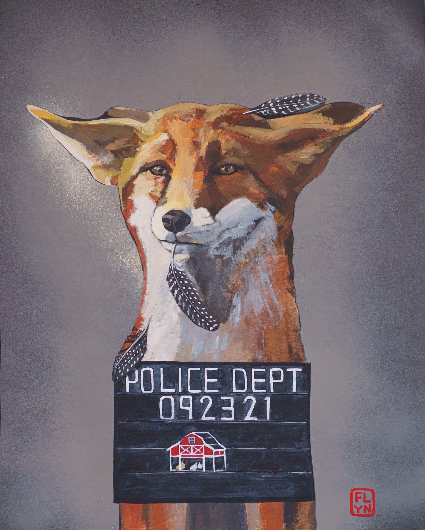 The Usual Suspects: Fox Sticker