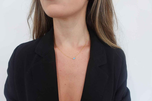 Willow Necklace- Turquoise