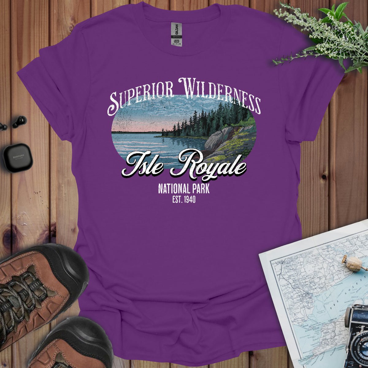 Isle Royale National Park T-Shirt Superior Wilderness