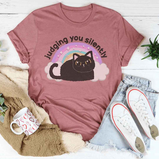 Judging You Silently Tee