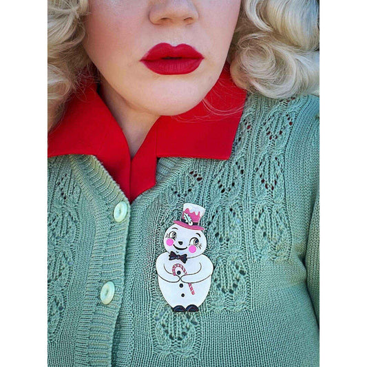 Love at Frost Sight PINK Brooch by Johanna Parker x Lipstick & Chrome