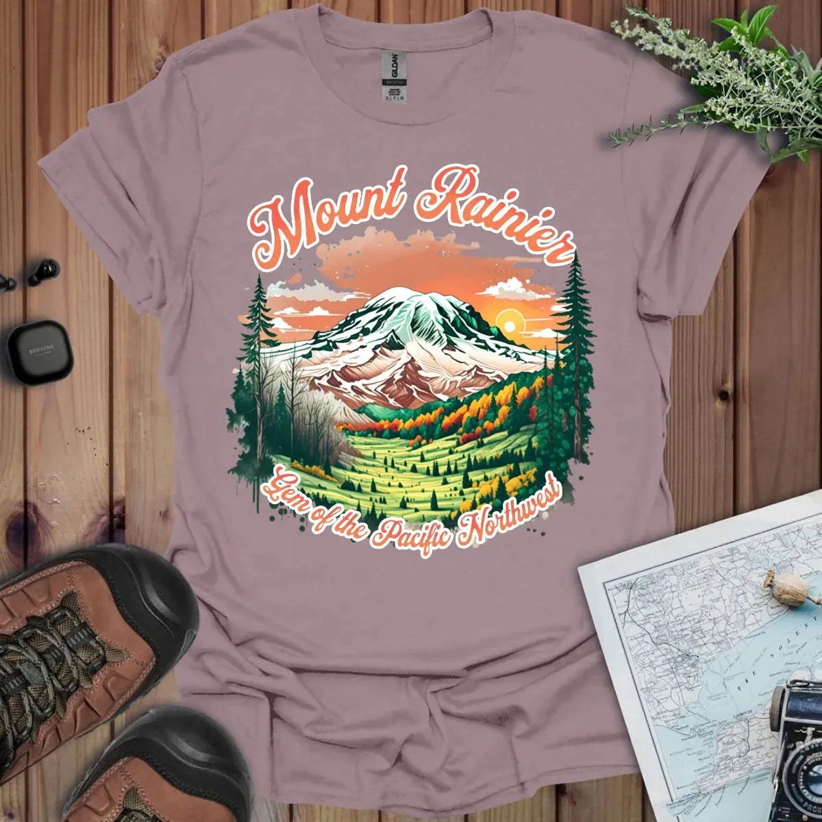 Mount Rainier Gem Unisex T-Shirt