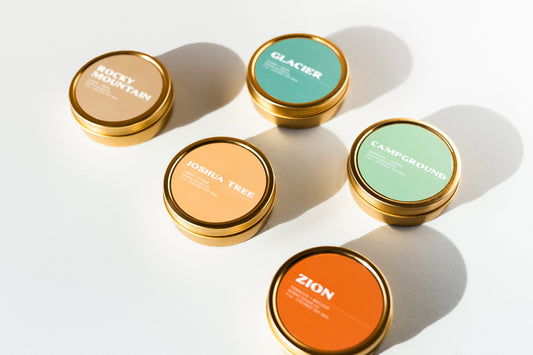 Zion National Park Travel Tin Candle