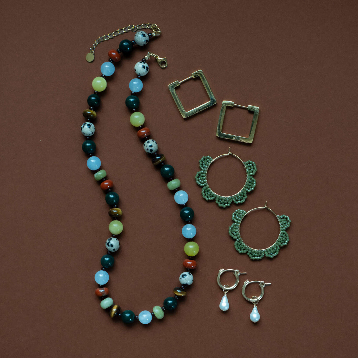 Paloma Beaded Necklace