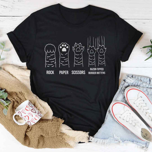 Rock Paper Scissors Tee