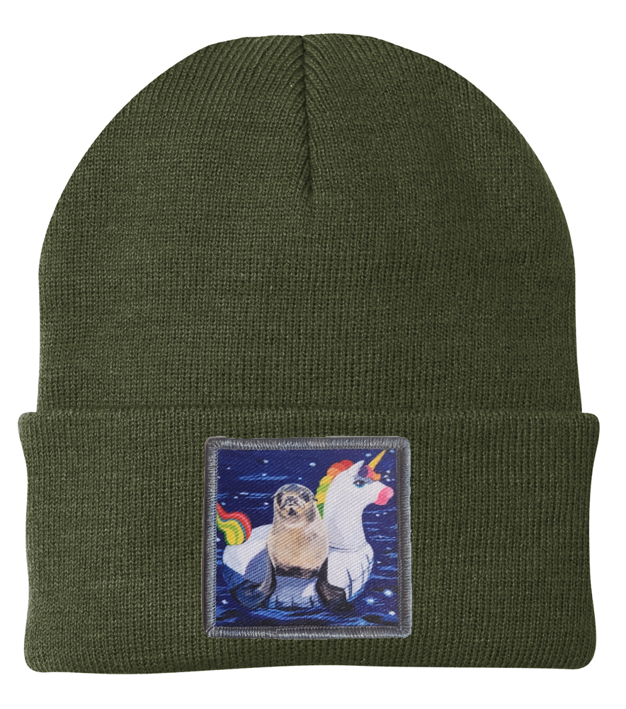 Unicorn Drifter Seal Beanie