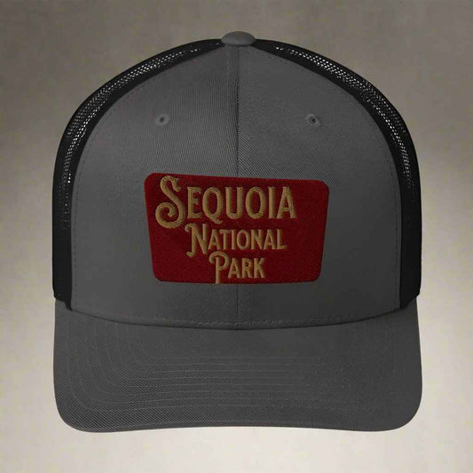 Sequoia Embroidered National Park Trucker Hat
