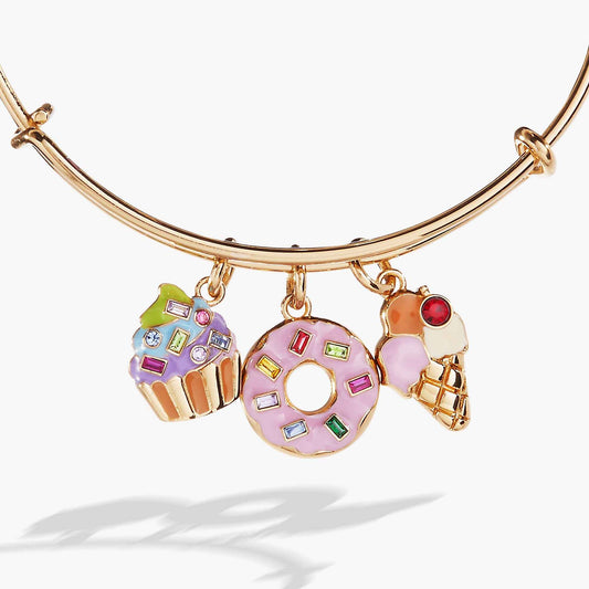 Sweet Treats Multi Charm Bangle