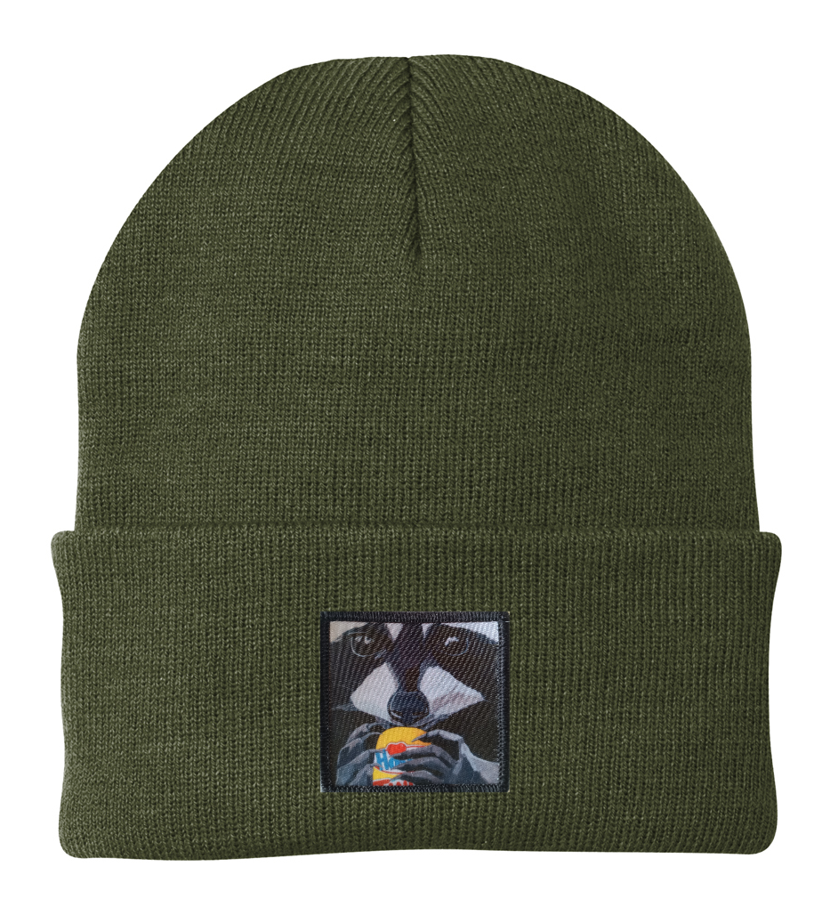 The Snack Kid Raccoon Beanie