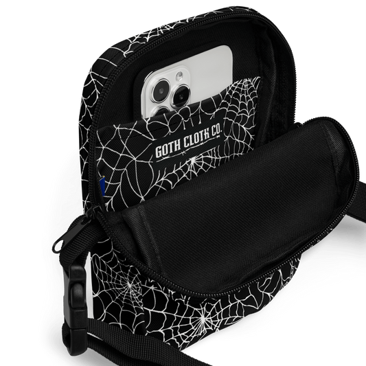 Wicked Web Weave Crossbody Bag