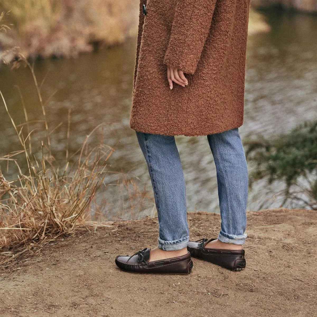 Minnetonka Classic Driver Moc - Womens Moccasin