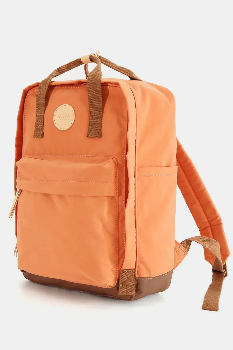 Himawari Waterproof Canvas Backpack With Side Pockets