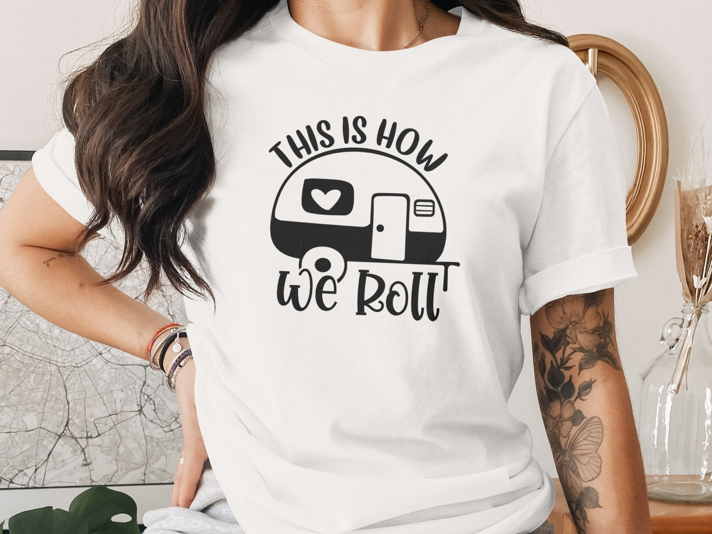 This is How We Roll Camper Graphic For Adventurers T-Shirt