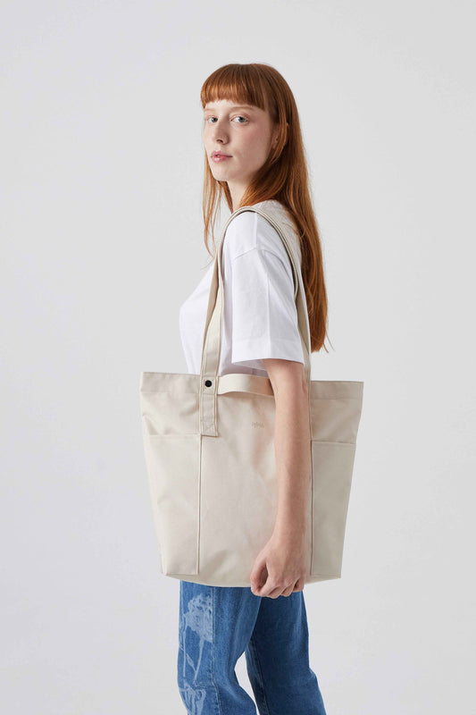 Raw Tote Bag Ecru