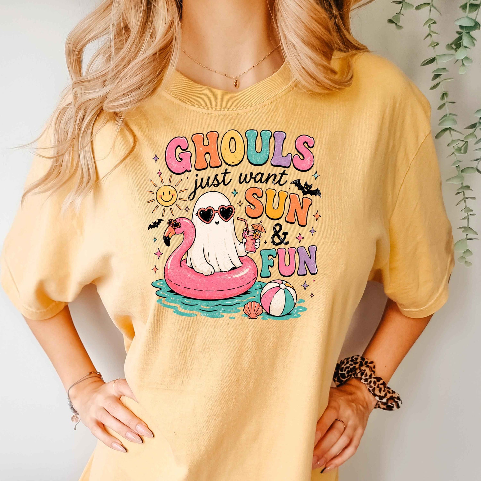 Summerween Shirt - Retro Spooky Beach Tee | Pastel Goth Halloween Summer Top