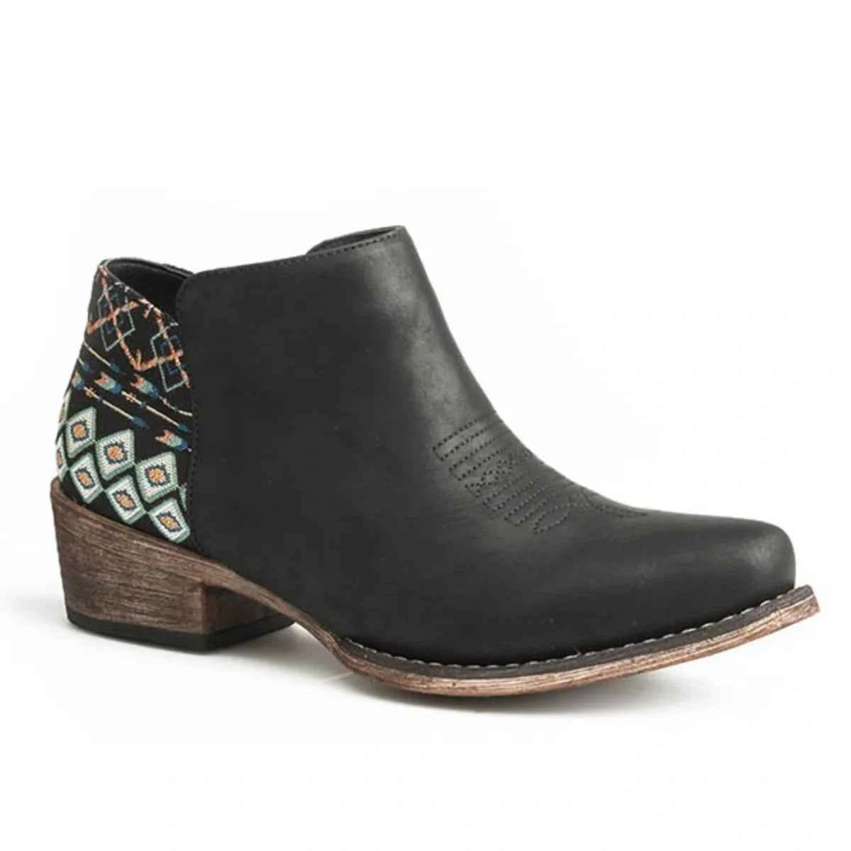Roper Sedona (Black) - Women's Cowgirl Boot
