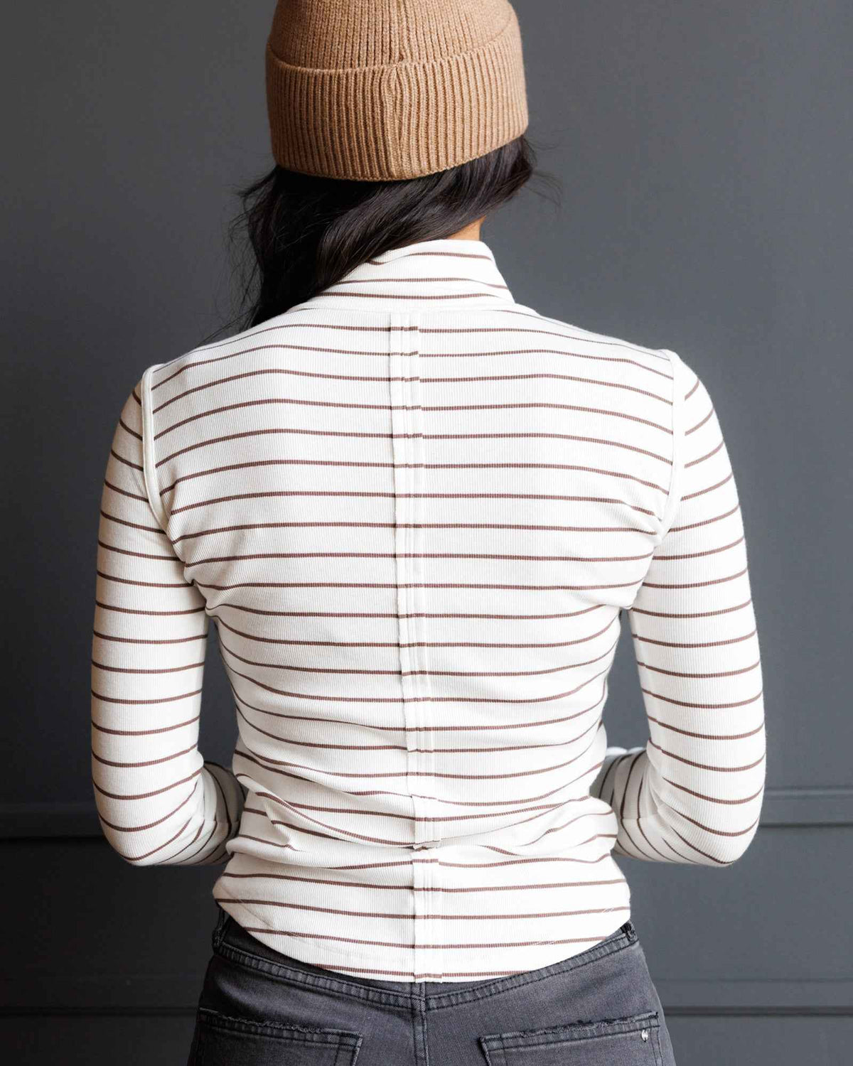 Mock Neck Henley