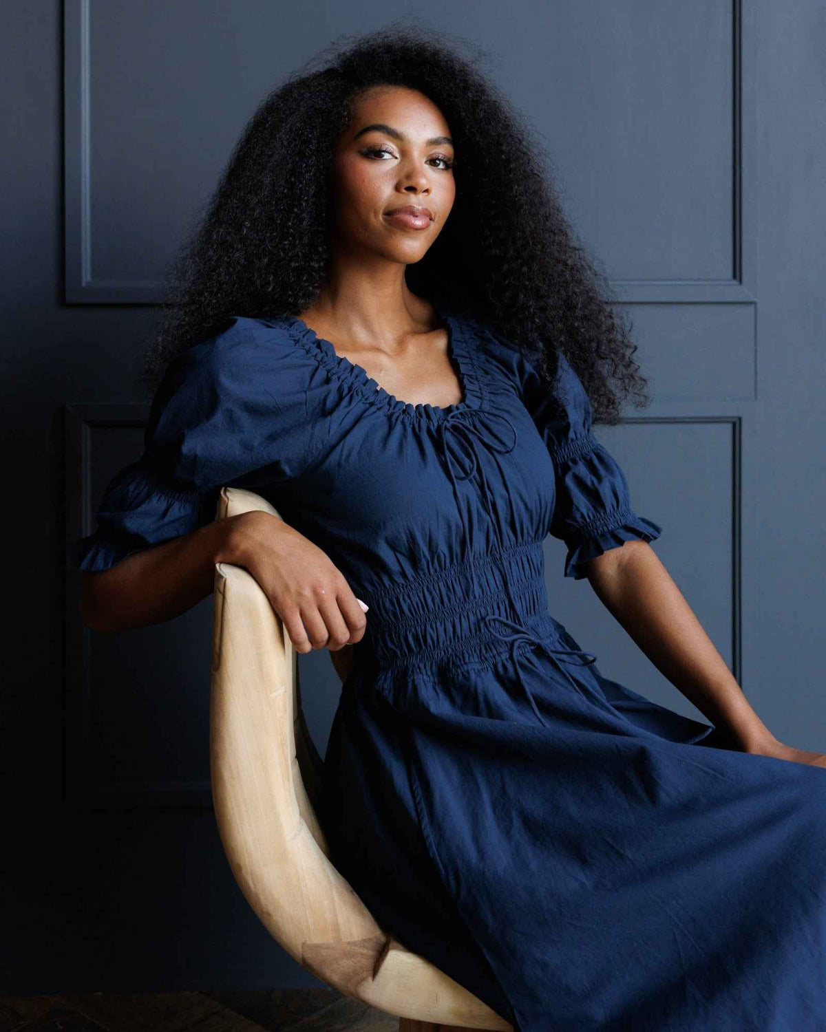 Long Way Home Dress, Blue Nights