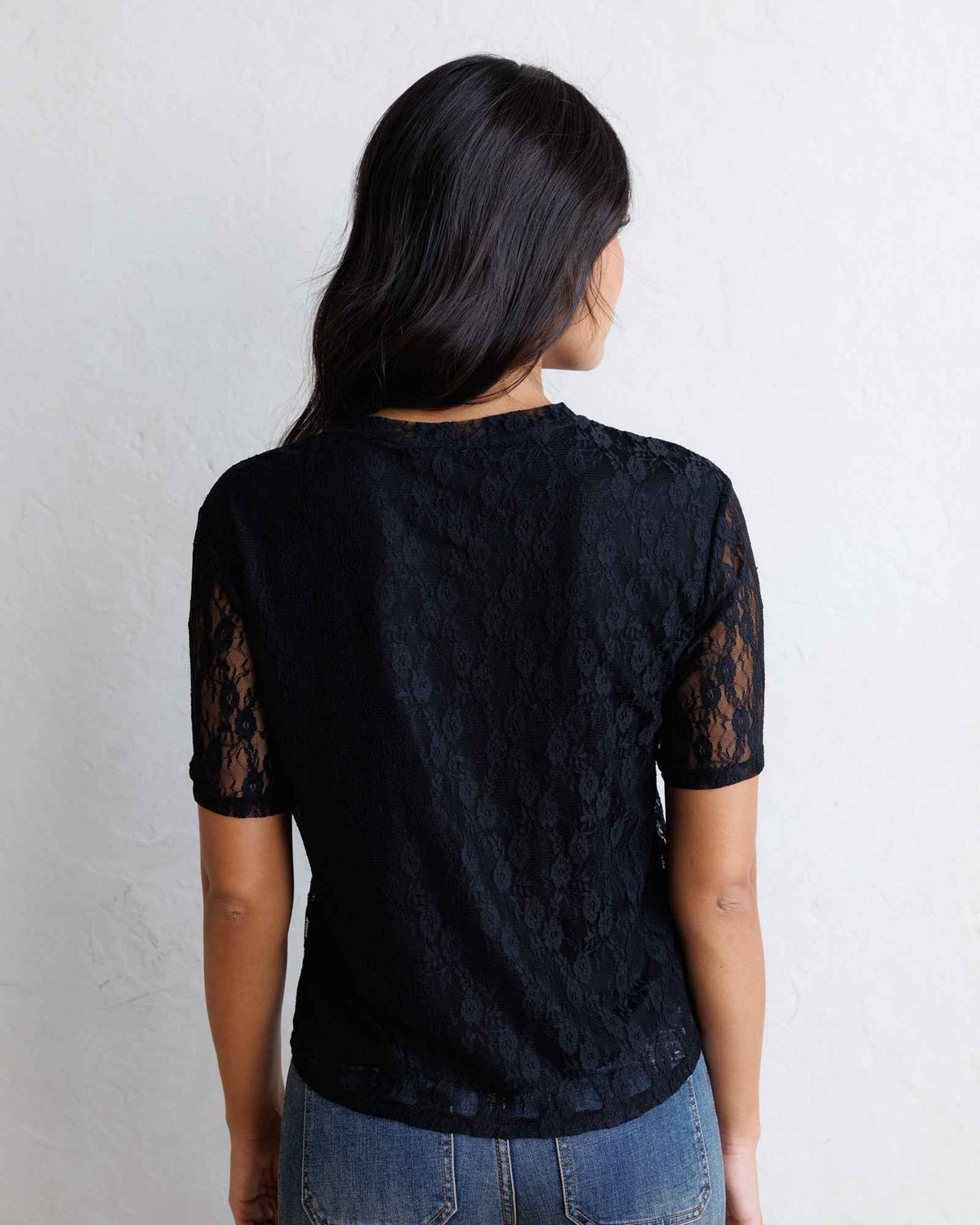 Laid Back Lace Tee