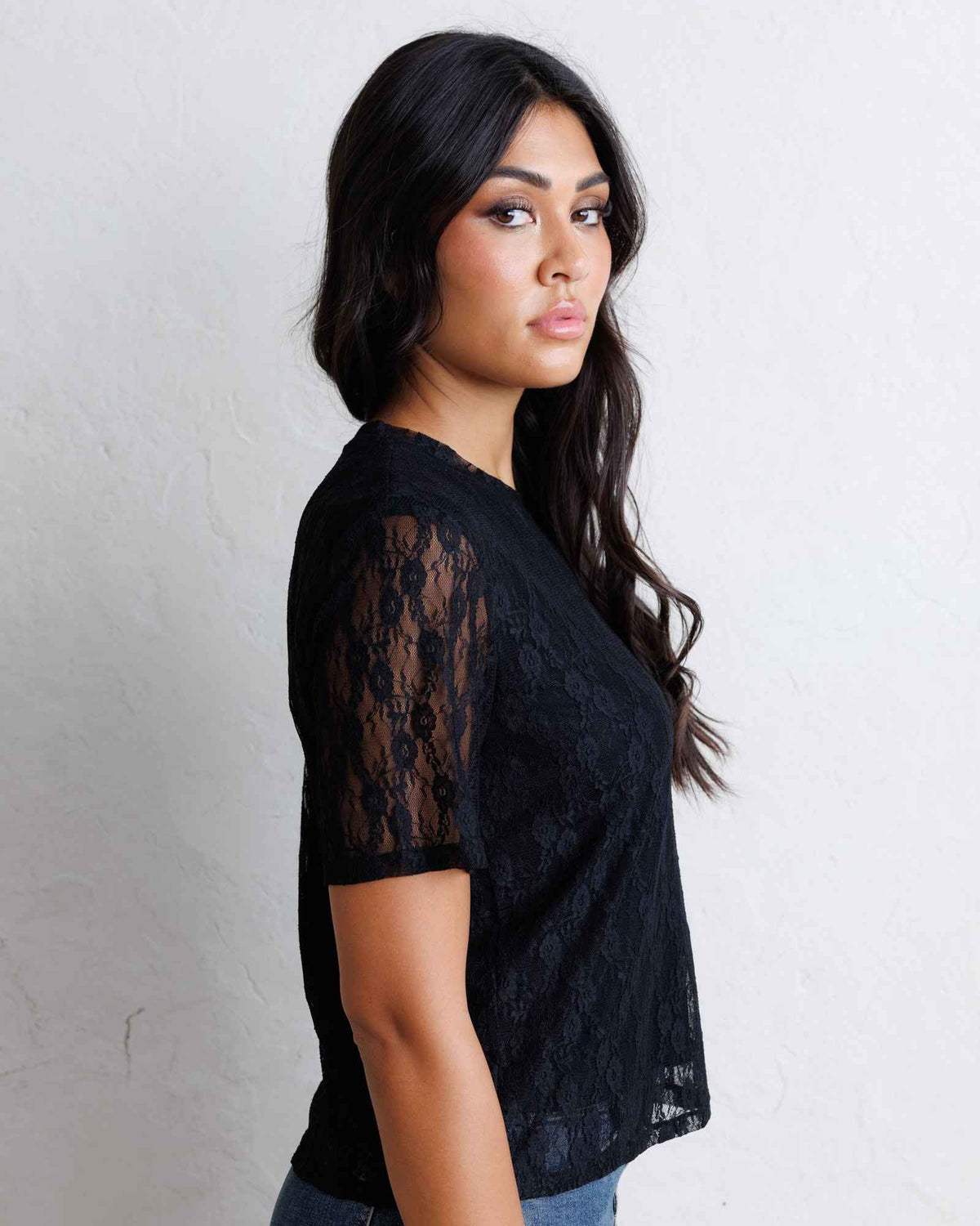 Laid Back Lace Tee