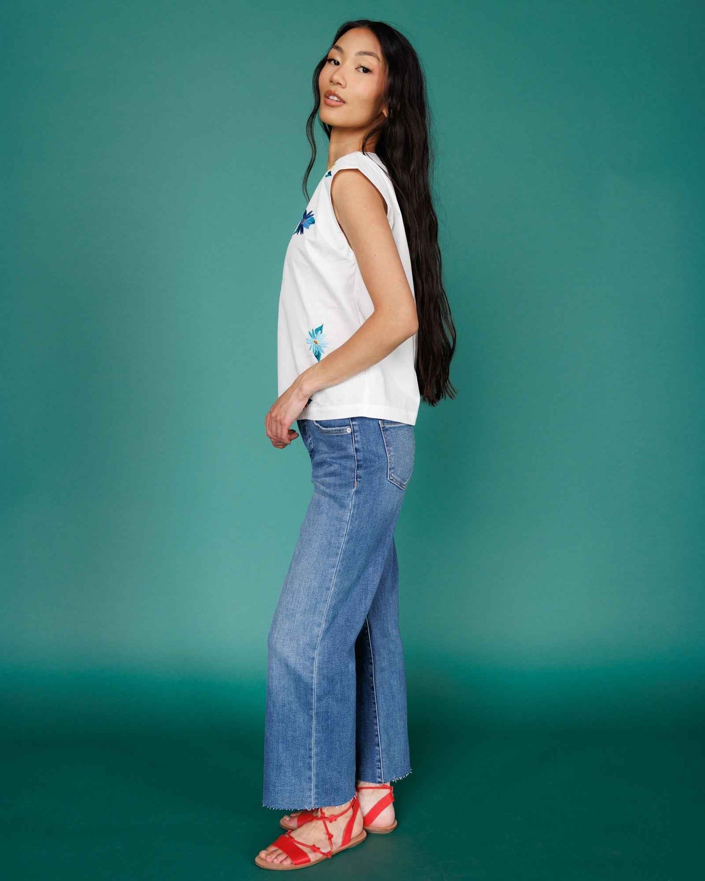 High Rise Wide Leg