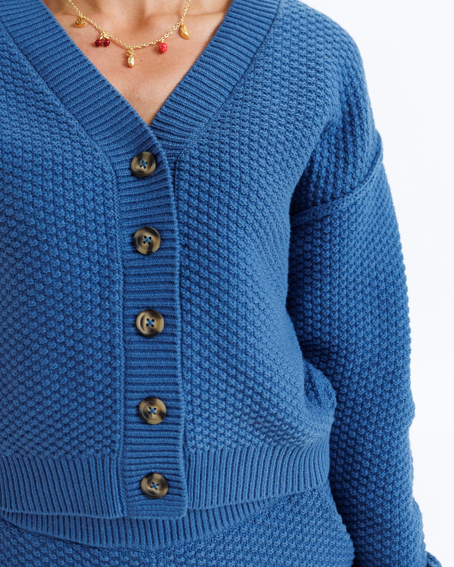 V-Neck Slopes Sweater