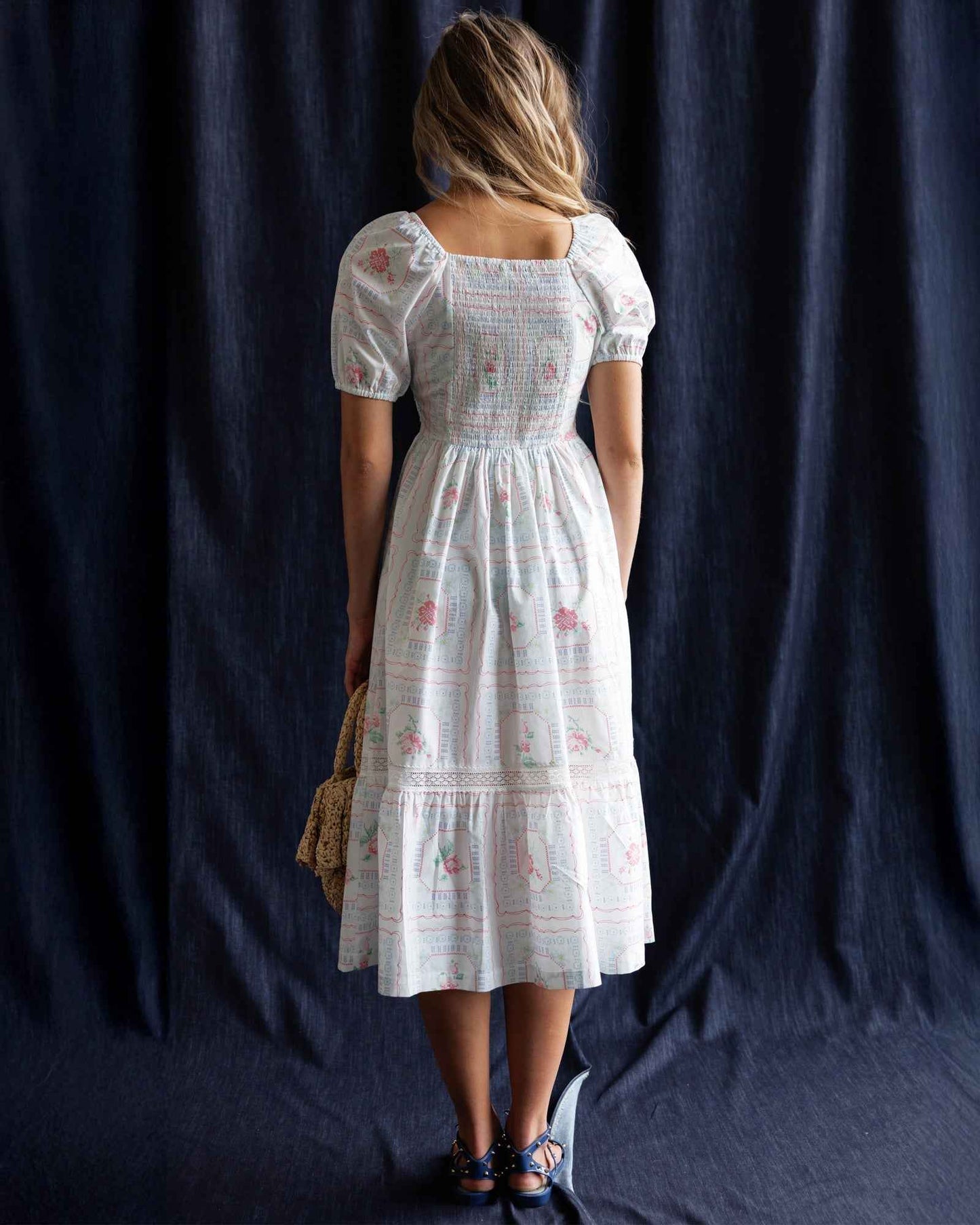 Cross Stitch Crochet Dress