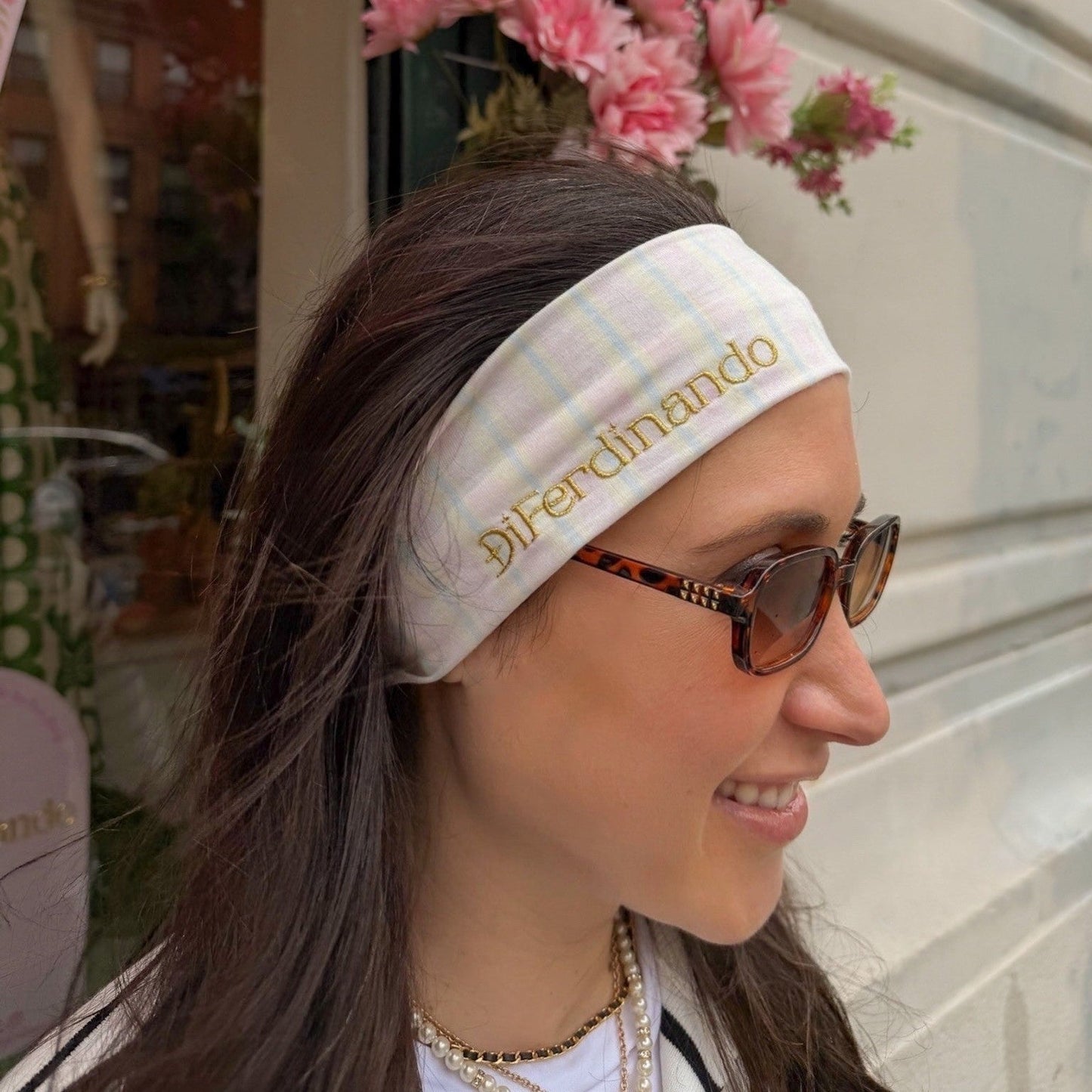 Seaside Sweetheart Headband Set Stripes & Lace