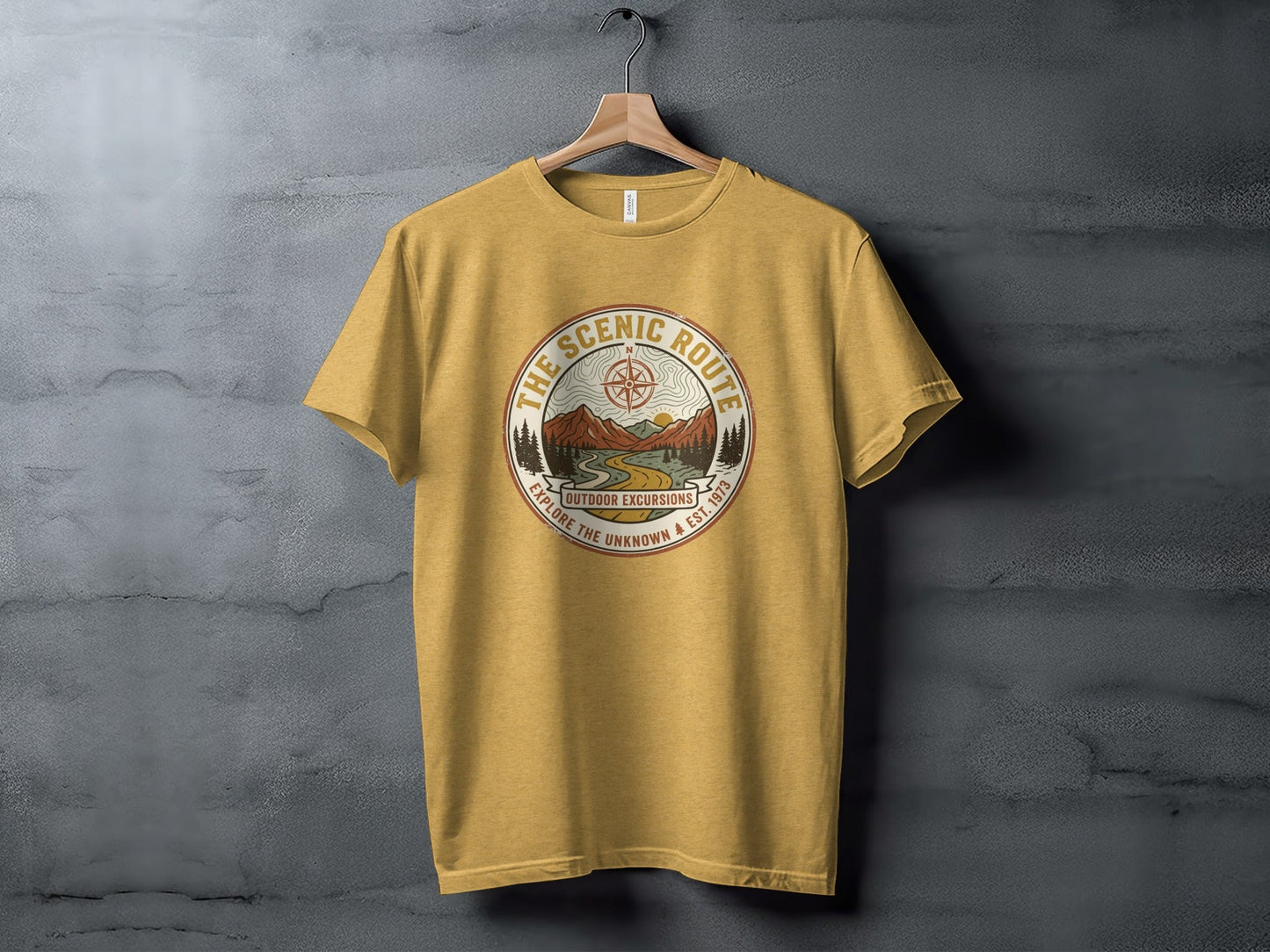 Heritage Scenic Route Vintage Explorer Tee Nomad Tee