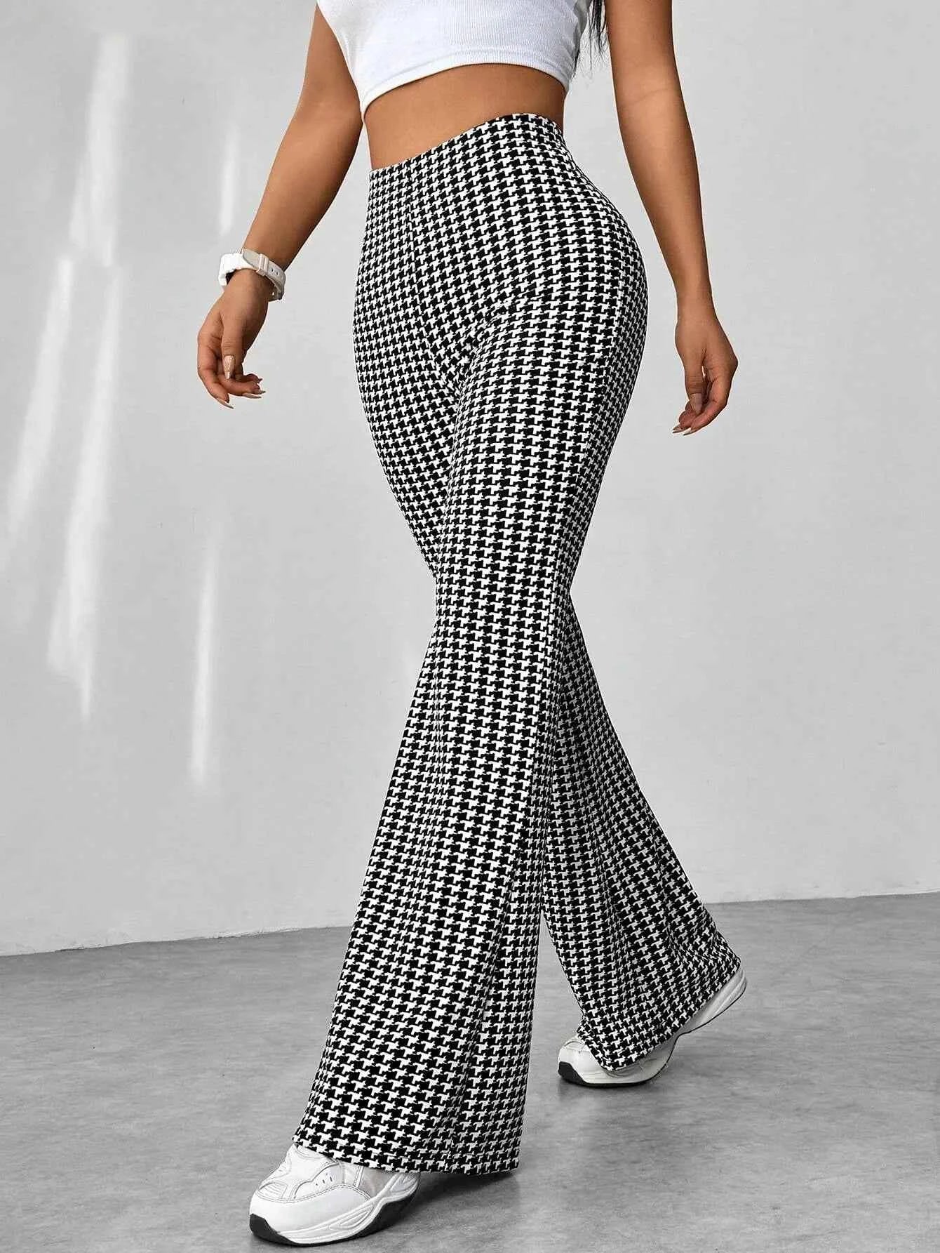 High Waisted Flare Pants