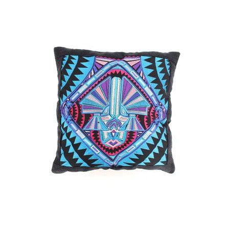 Hmong Diamond Embroidered Pillow Cover - Thailand