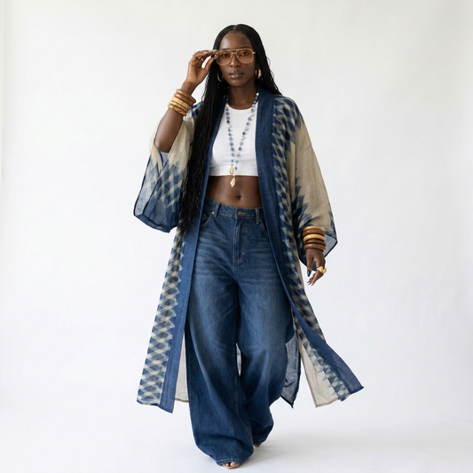 Boundless Printed Maxi Kaftan