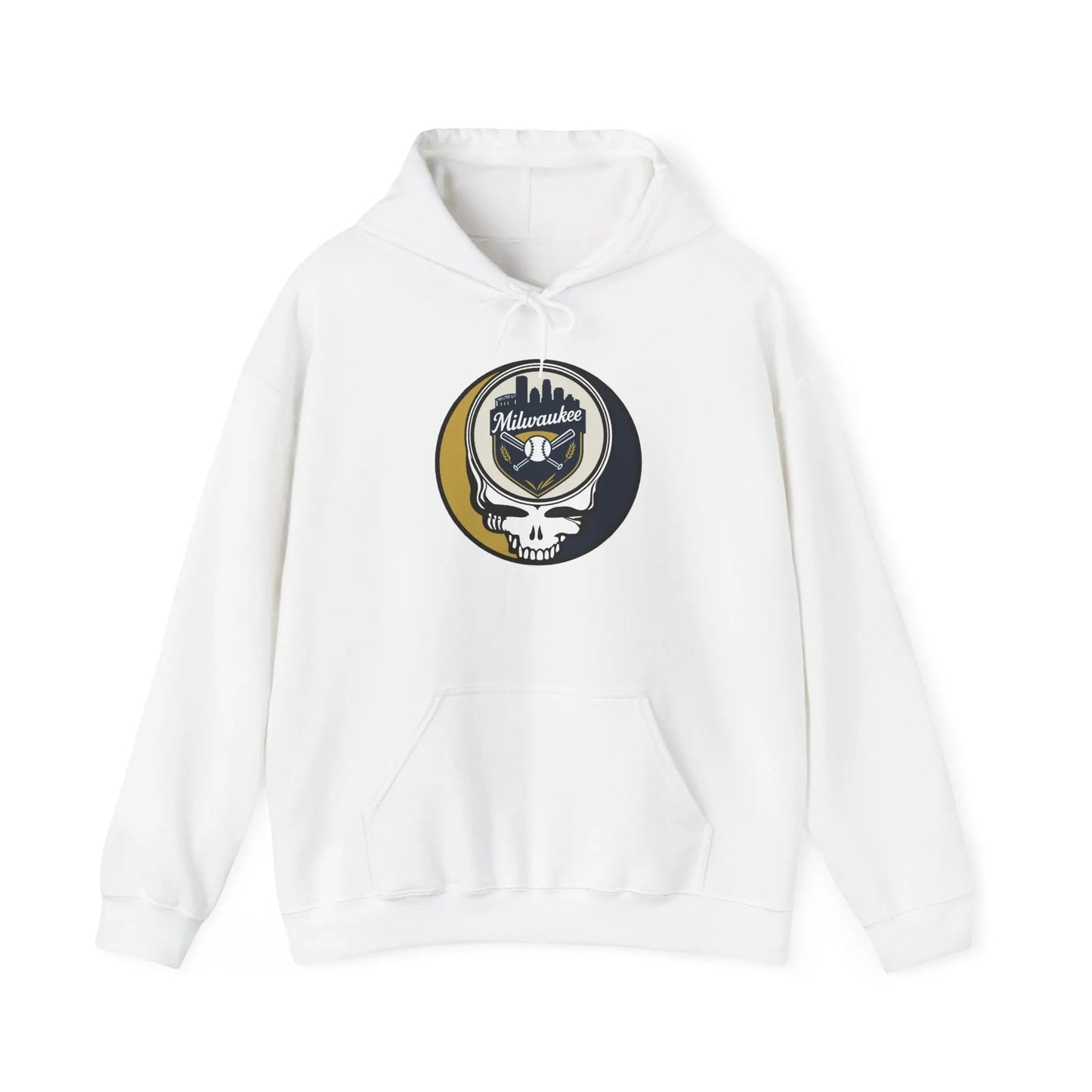 Milwaukee Brewers Original Stealie Grateful Dead Hoodie