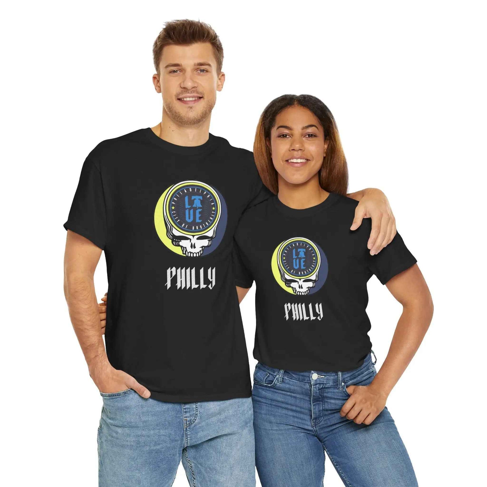Philly City Connect Logo Stealie Grateful Dead T-Shirt
